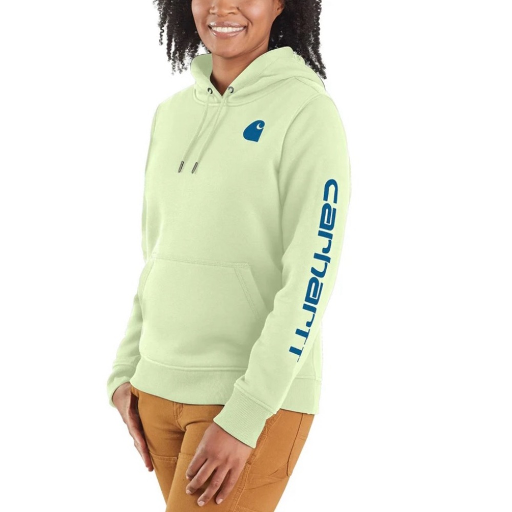 Carhartt Women's Light Green Hoodie